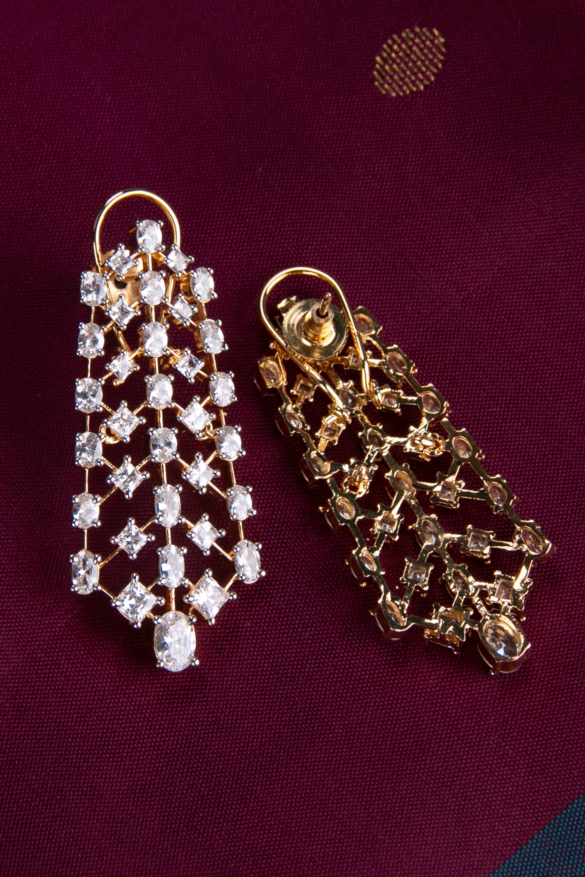 Diamond Pattern Haram - All white