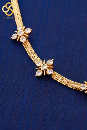 Aympon Five Stone Diamond Choker
