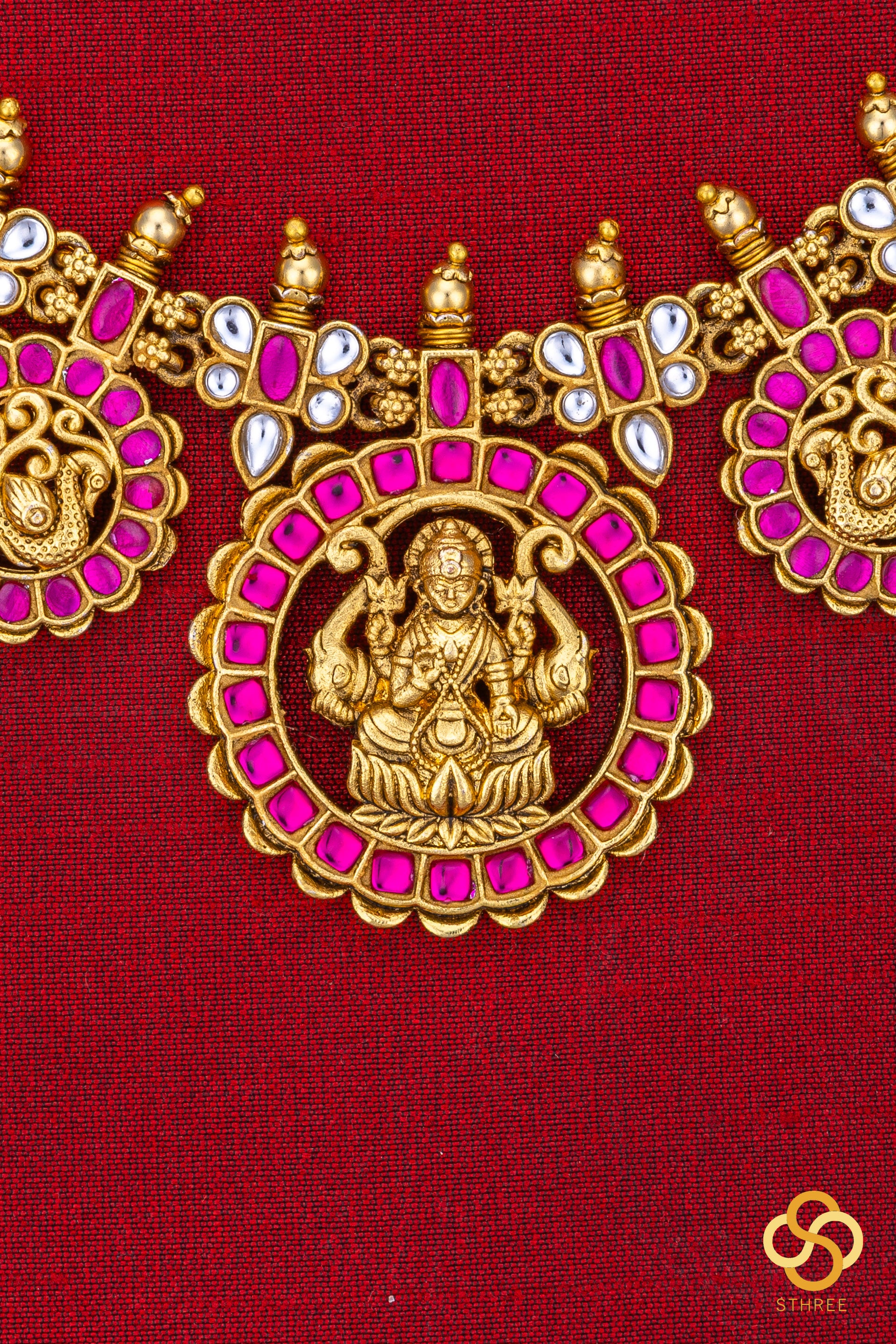 Lakshmi Bottumala set - Kemp red (small)