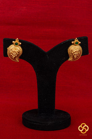Manga Malai - Gold and Green Set