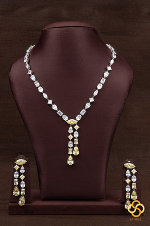 Zircon necklace