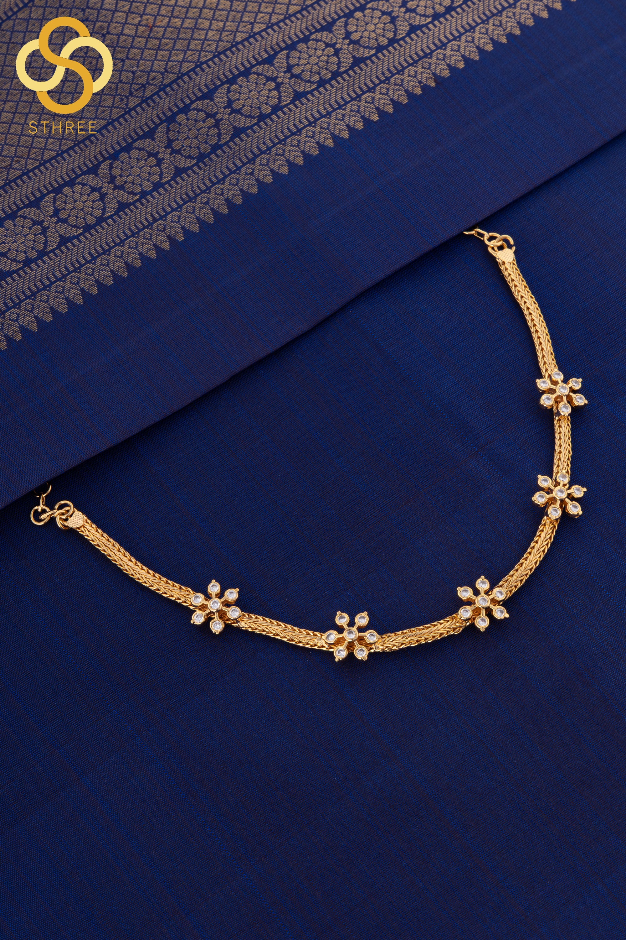 Aympon Seven Stone Diamond Choker