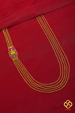 Lakshmi Mogappu with Five Line Chain