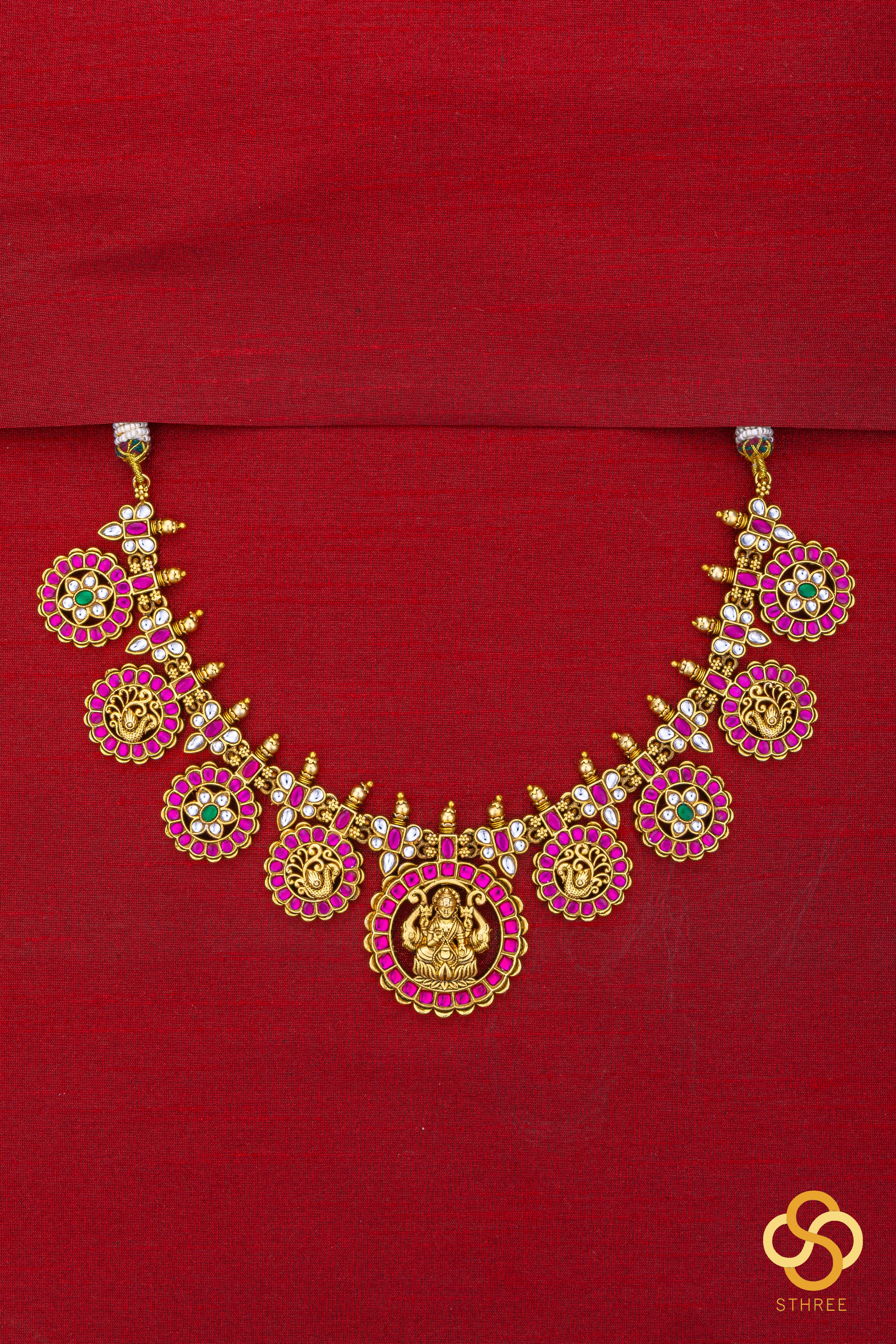 Lakshmi Bottumala set - Kemp red (small)