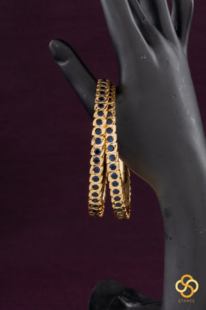 Aympon Bangles -  Sapphire Blue