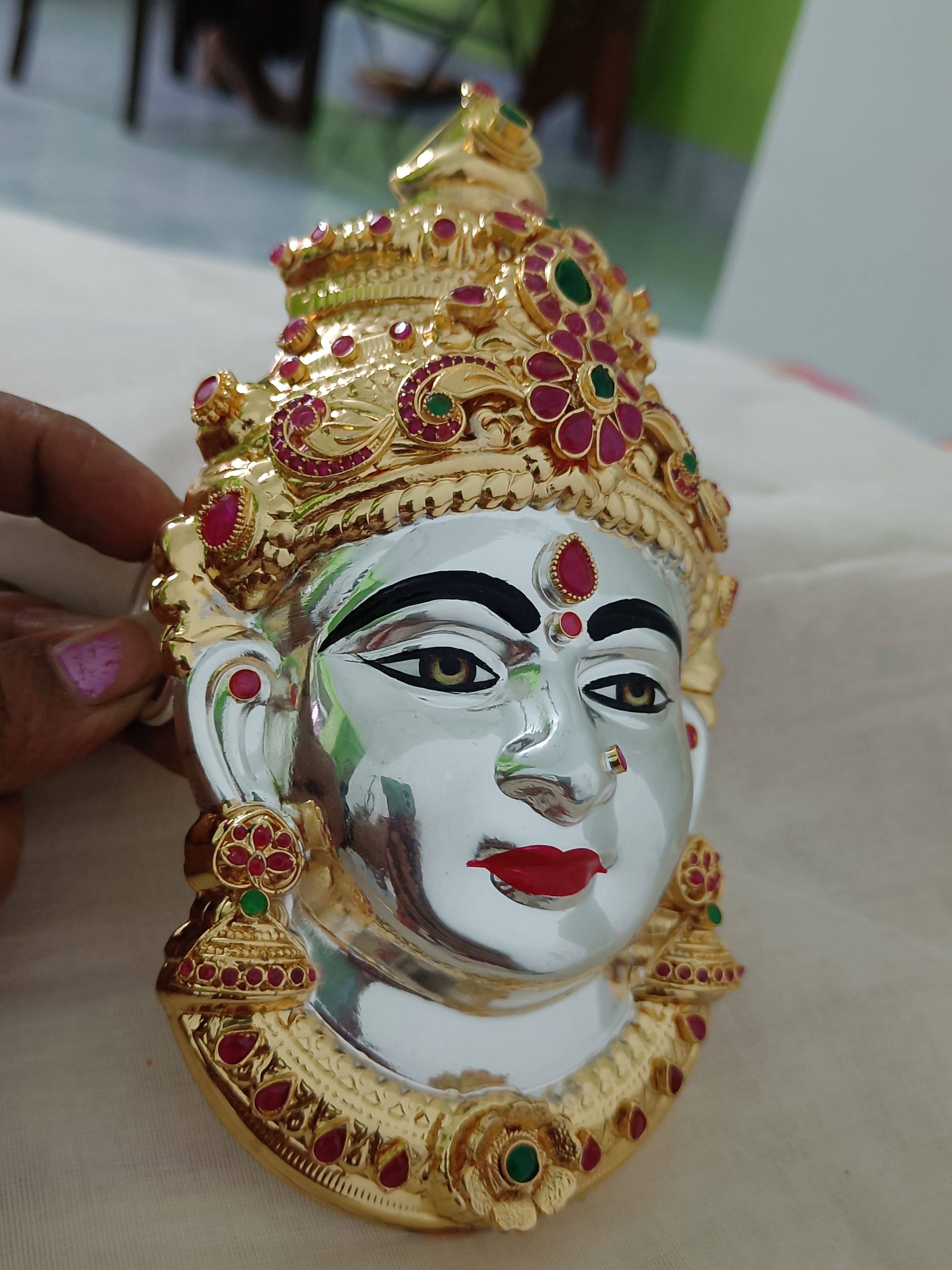 Varalakshmi Mugham - Silver and Gold