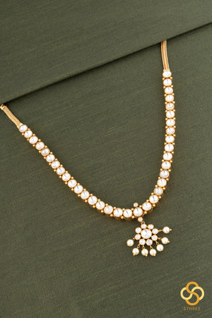 Vairam - Moissonite Addigai - Pearl balls