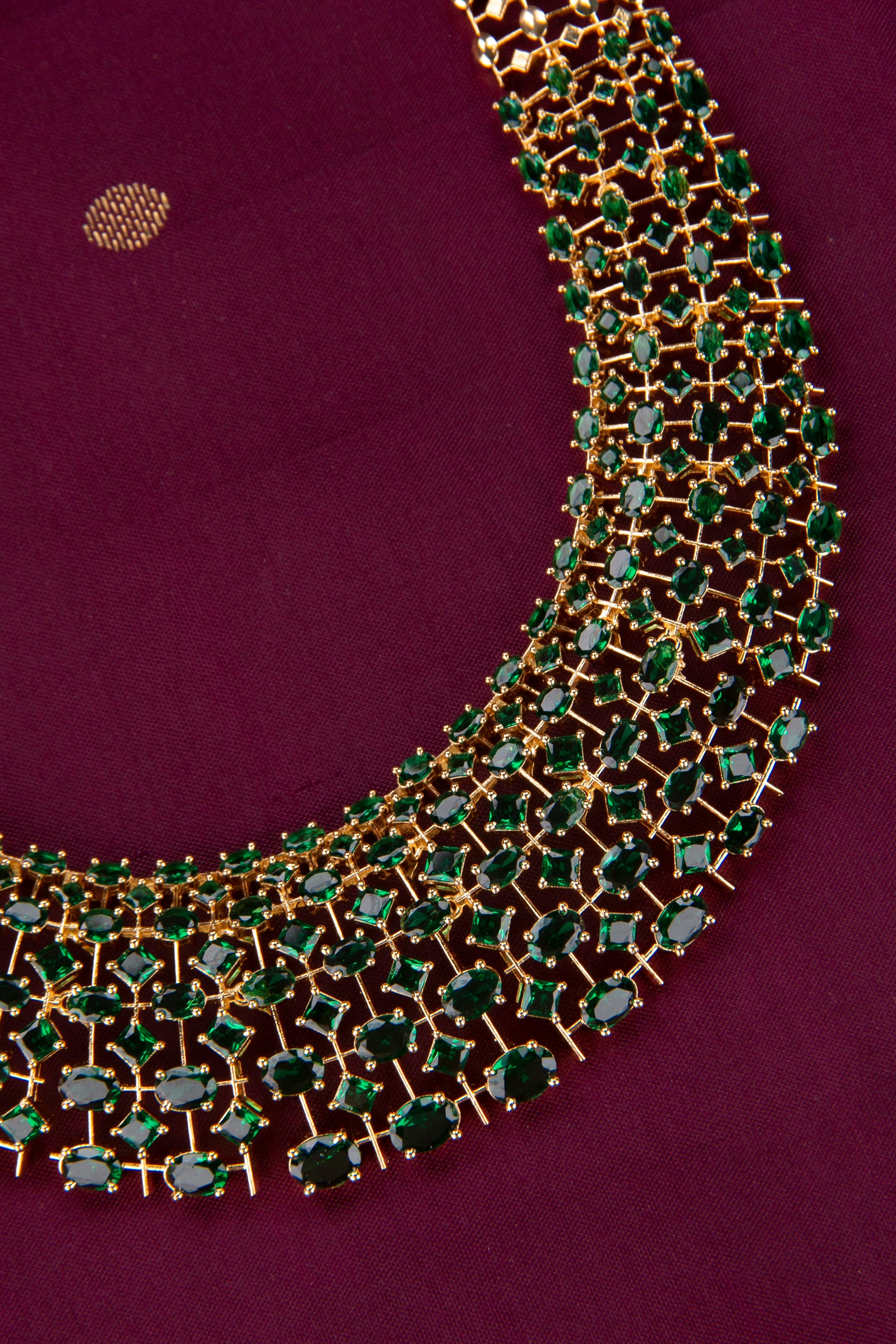 Diamond Pattern Haram - Emerald green