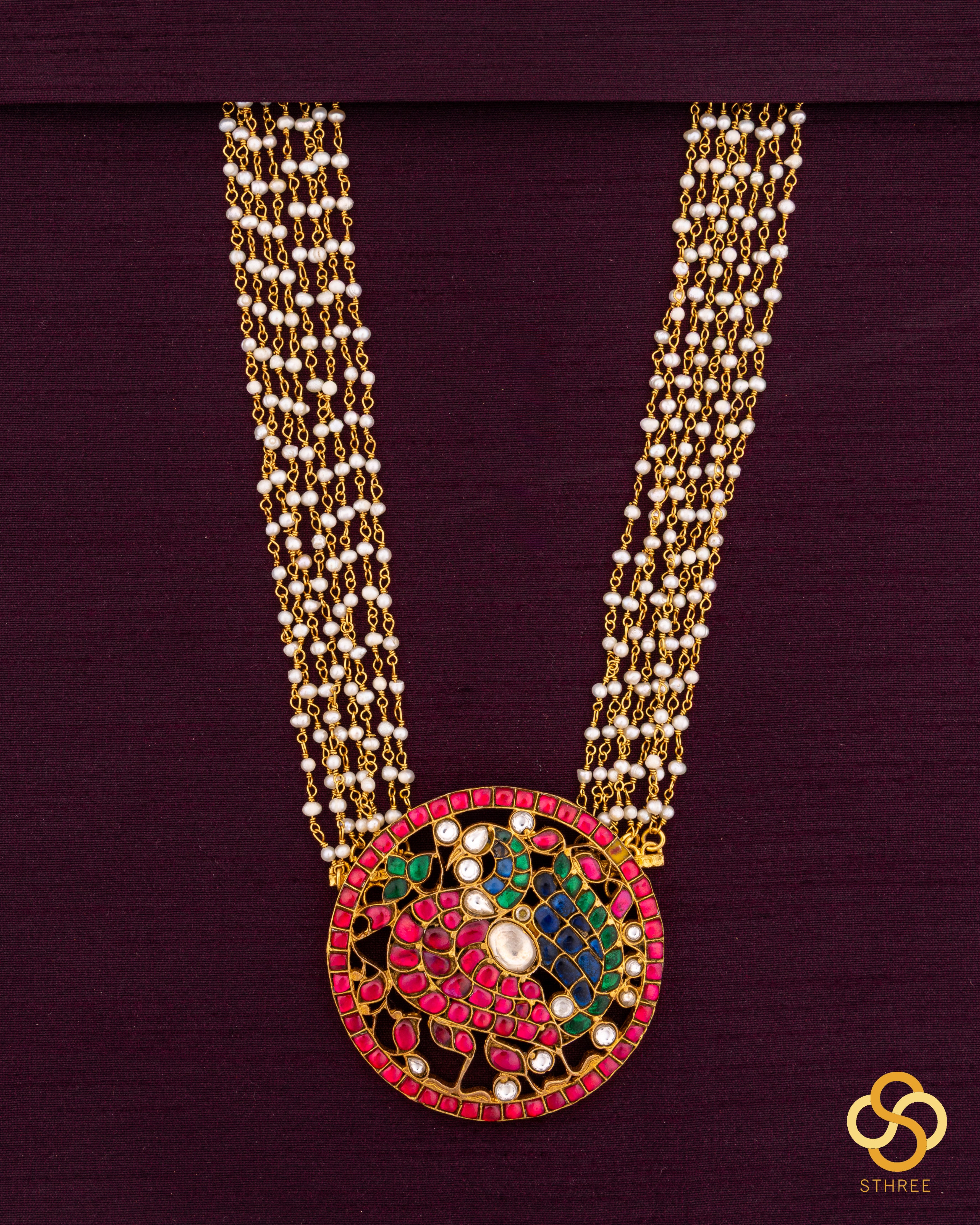 Rakkodi mayil necklace