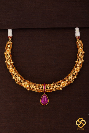 Hasli set - Ruby centerpiece