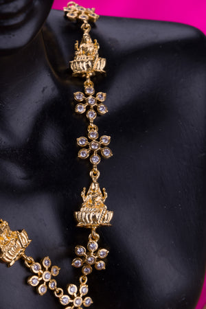 Lakshmi Zircon necklace - Aympon - White