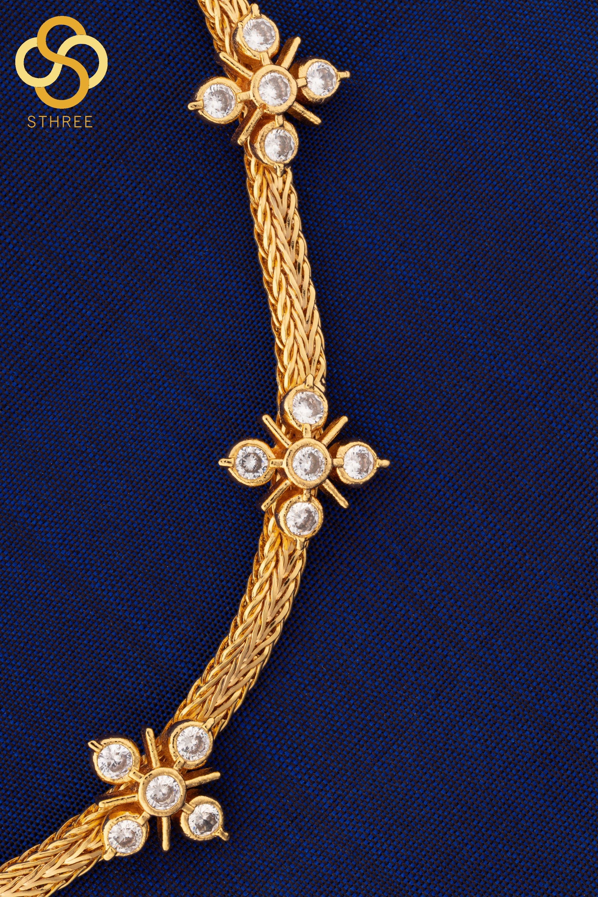 Aympon Five Stone Diamond Choker
