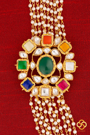Navarathna Mogappu with pearls