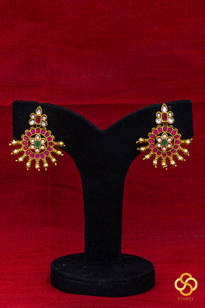Lakshmi Bottumala set - Kemp red (small)