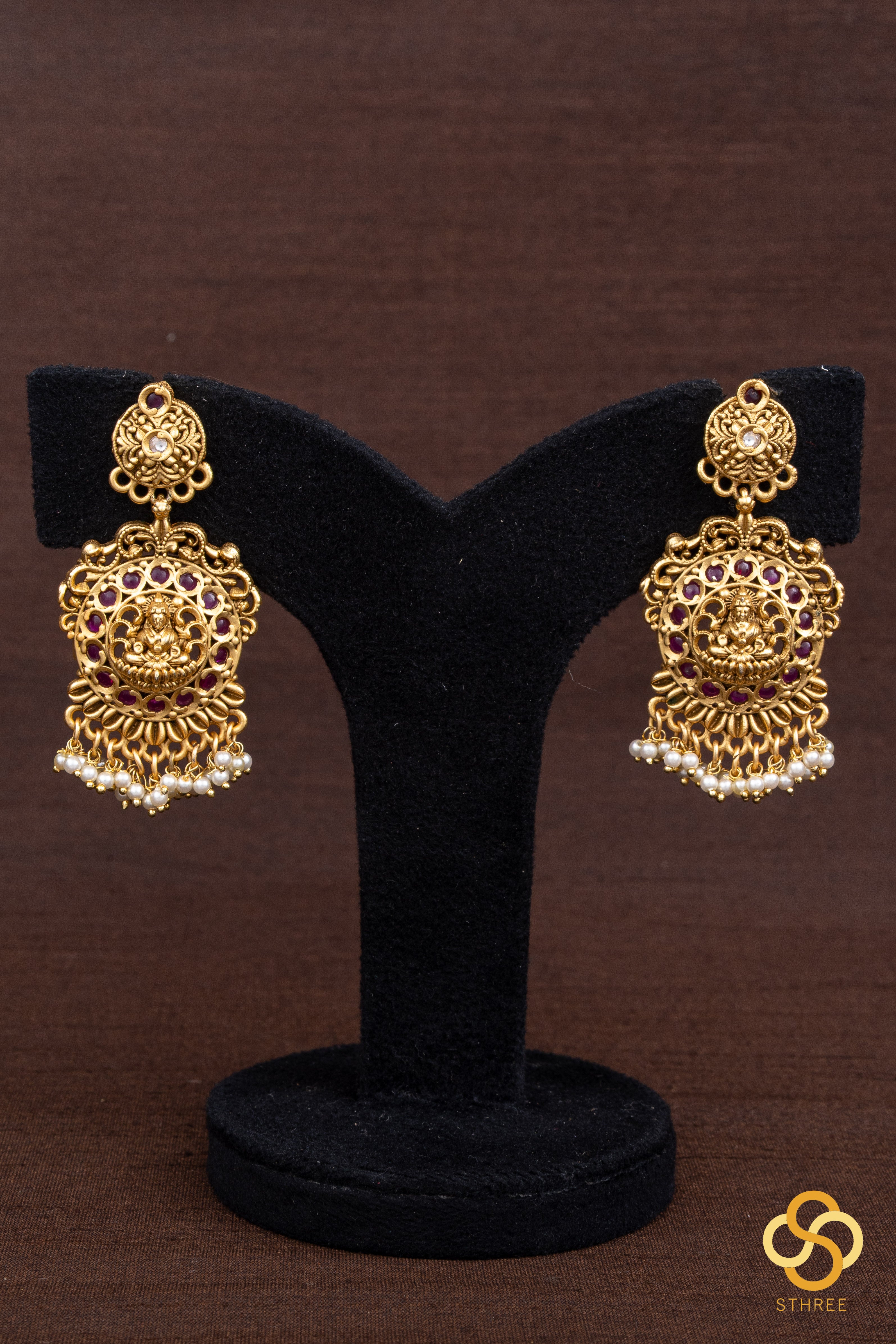 Lakshmi Nagas Pendant Necklace set