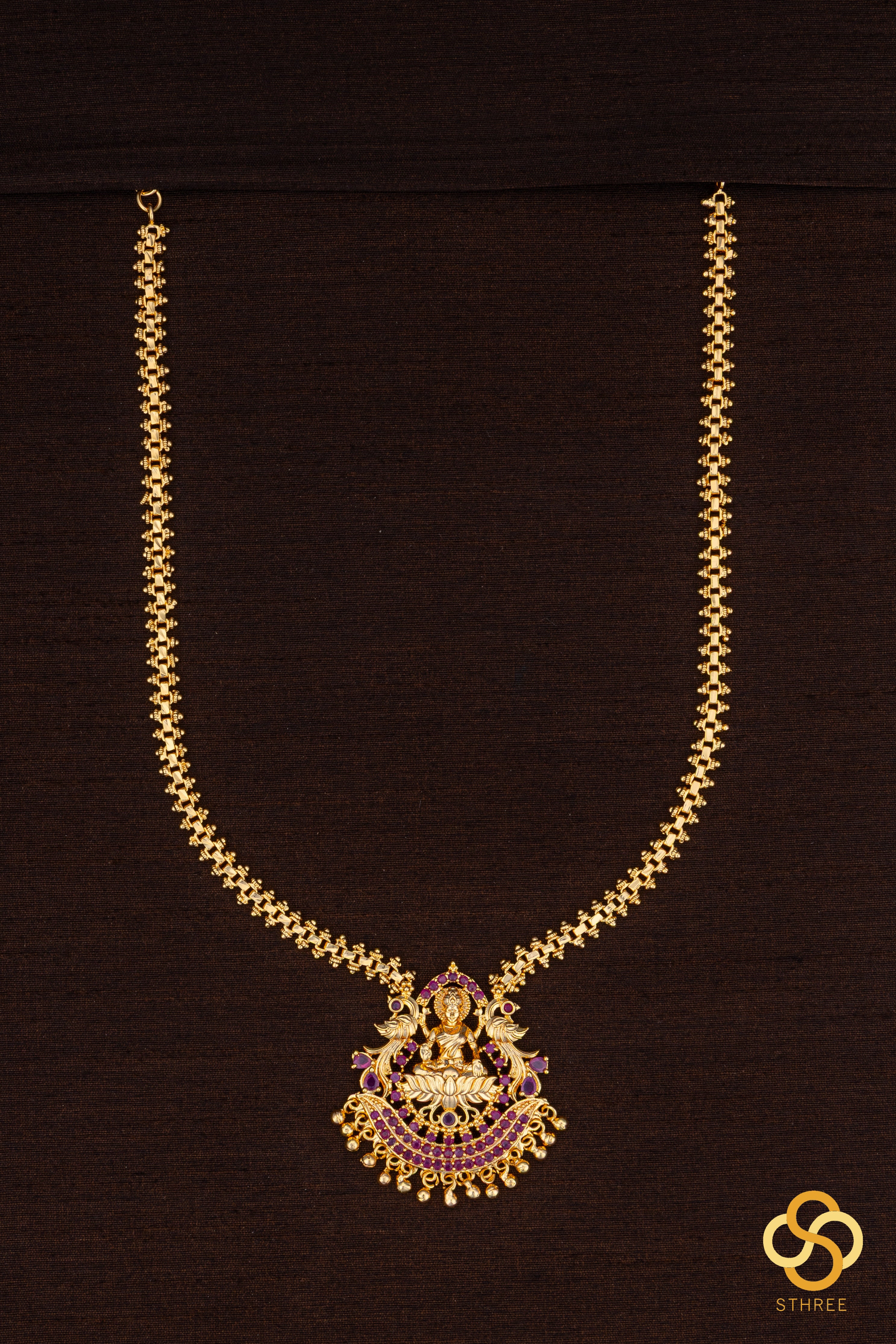Lakshmi pendent neckpiece