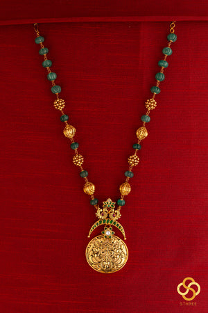 Fusion necklace - Emerald Green