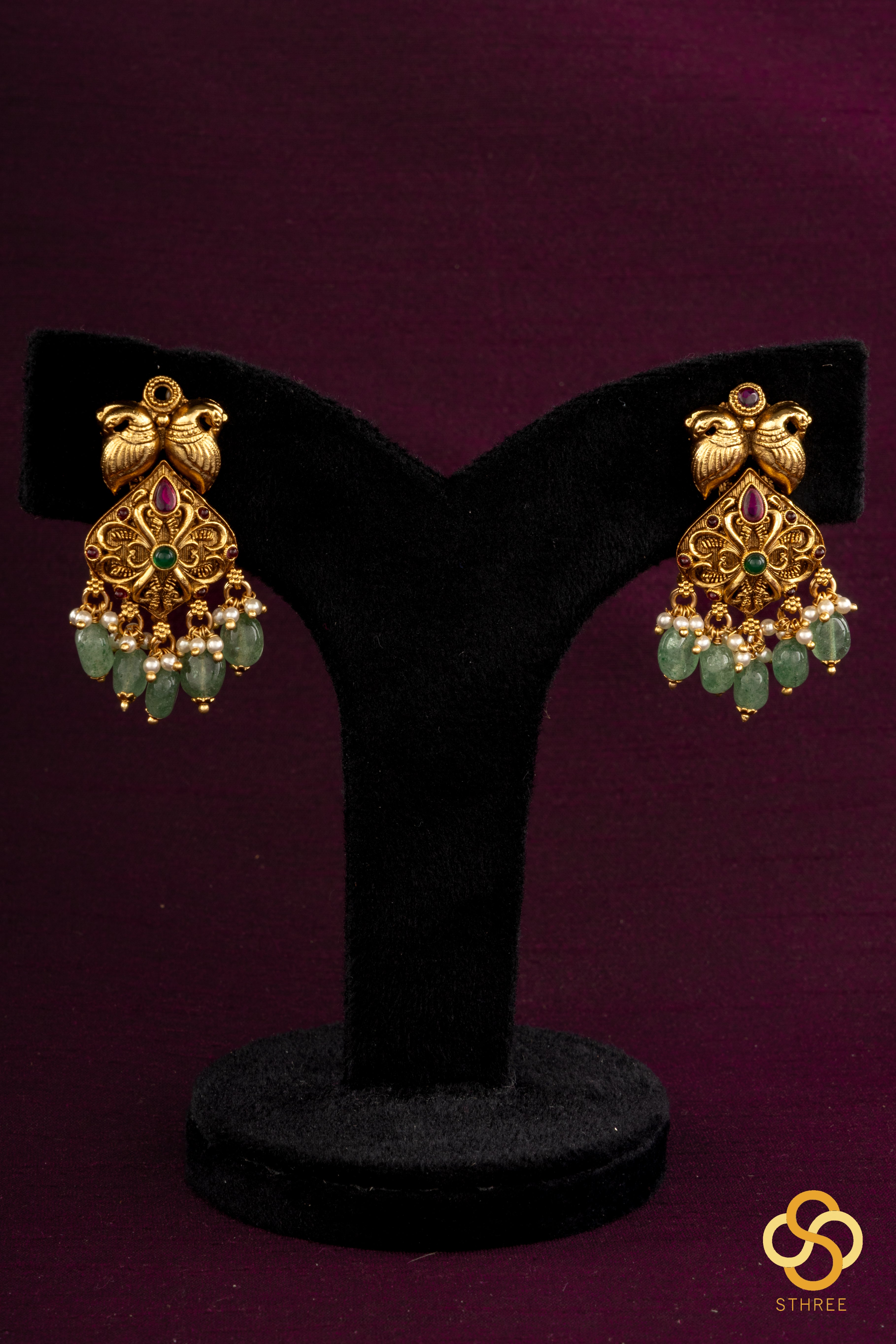 Antique Mayil Necklace set