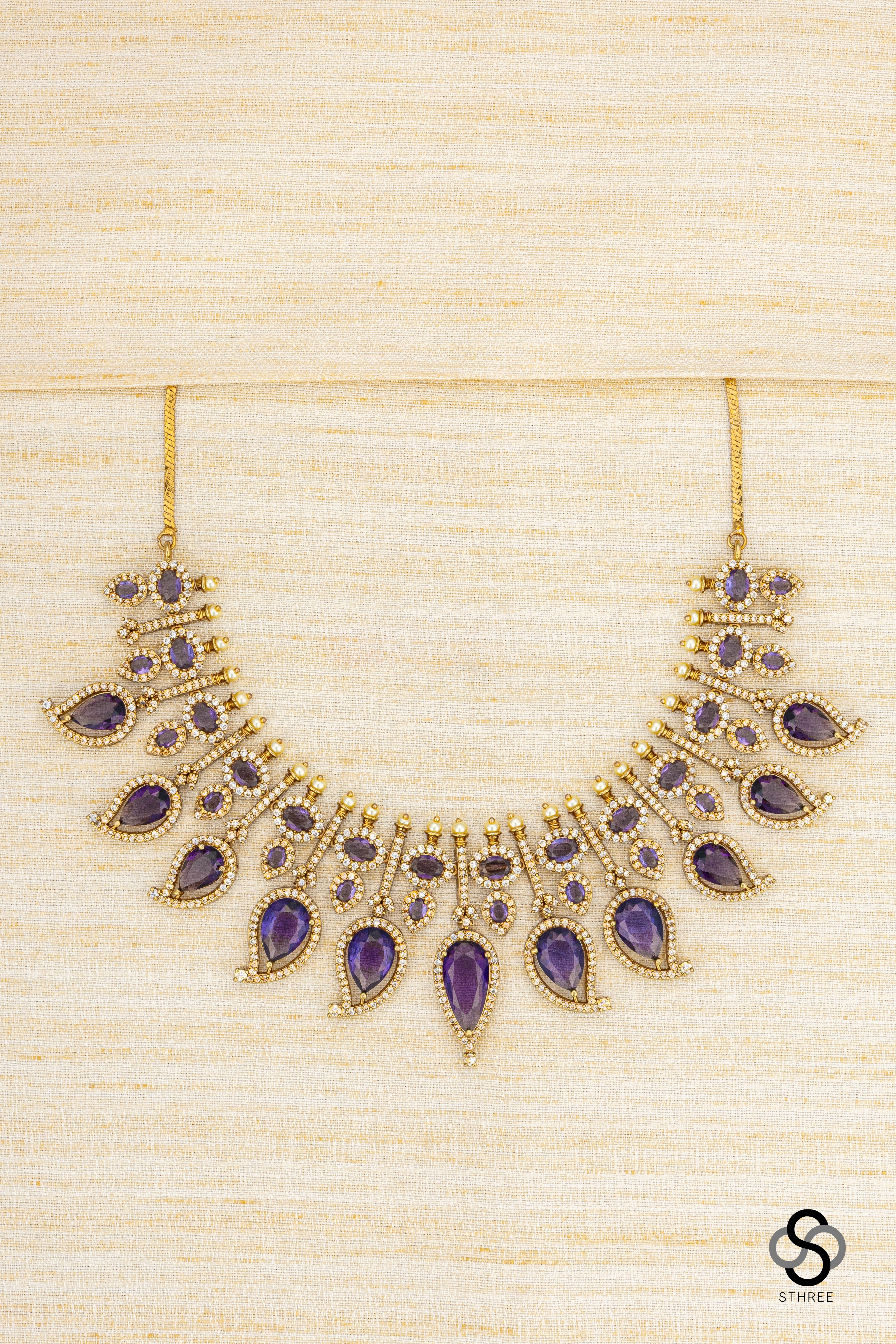 Amethyst colour Mango Malai, Victorian Finish