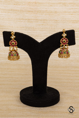 Gandaberunda pendant - Ruby Red