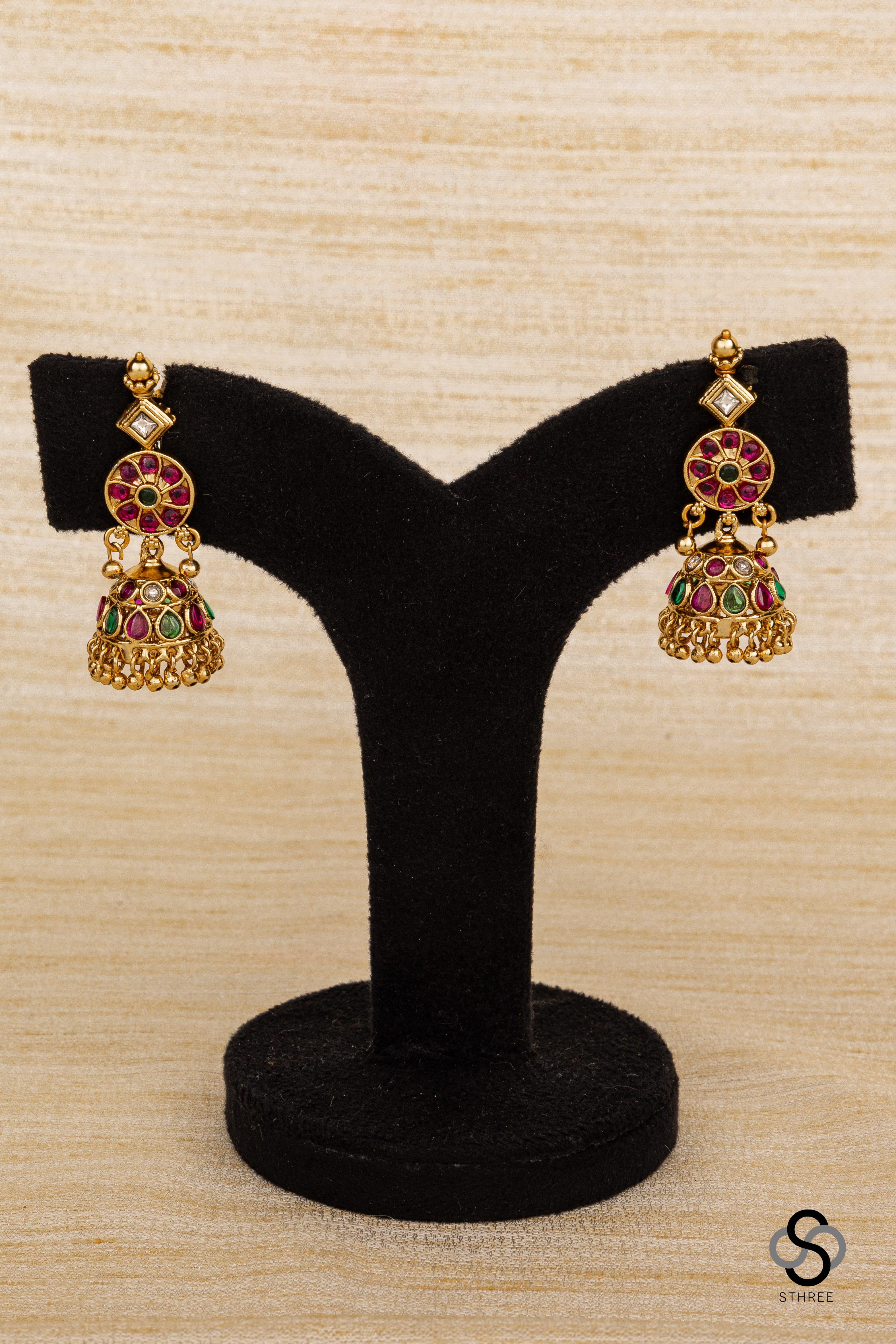Gandaberunda pendant - Ruby Red