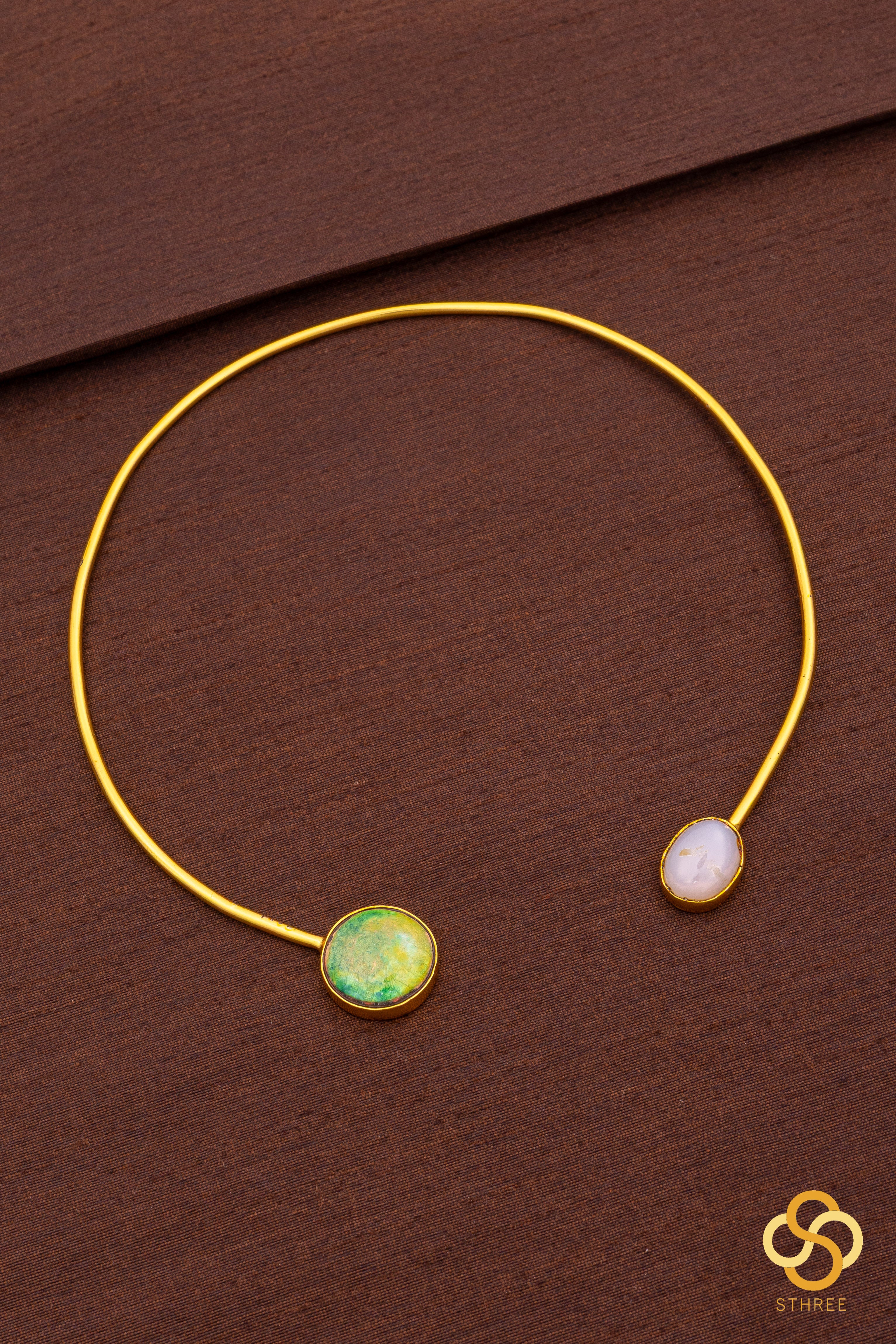Hasli set - Kundan stone