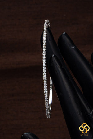 Set of 2 - American diamond bangles