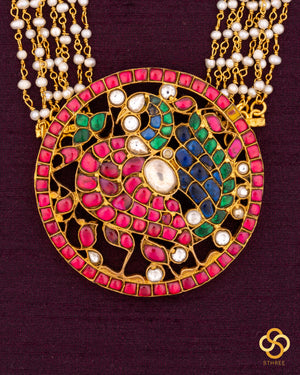 Rakkodi mayil necklace