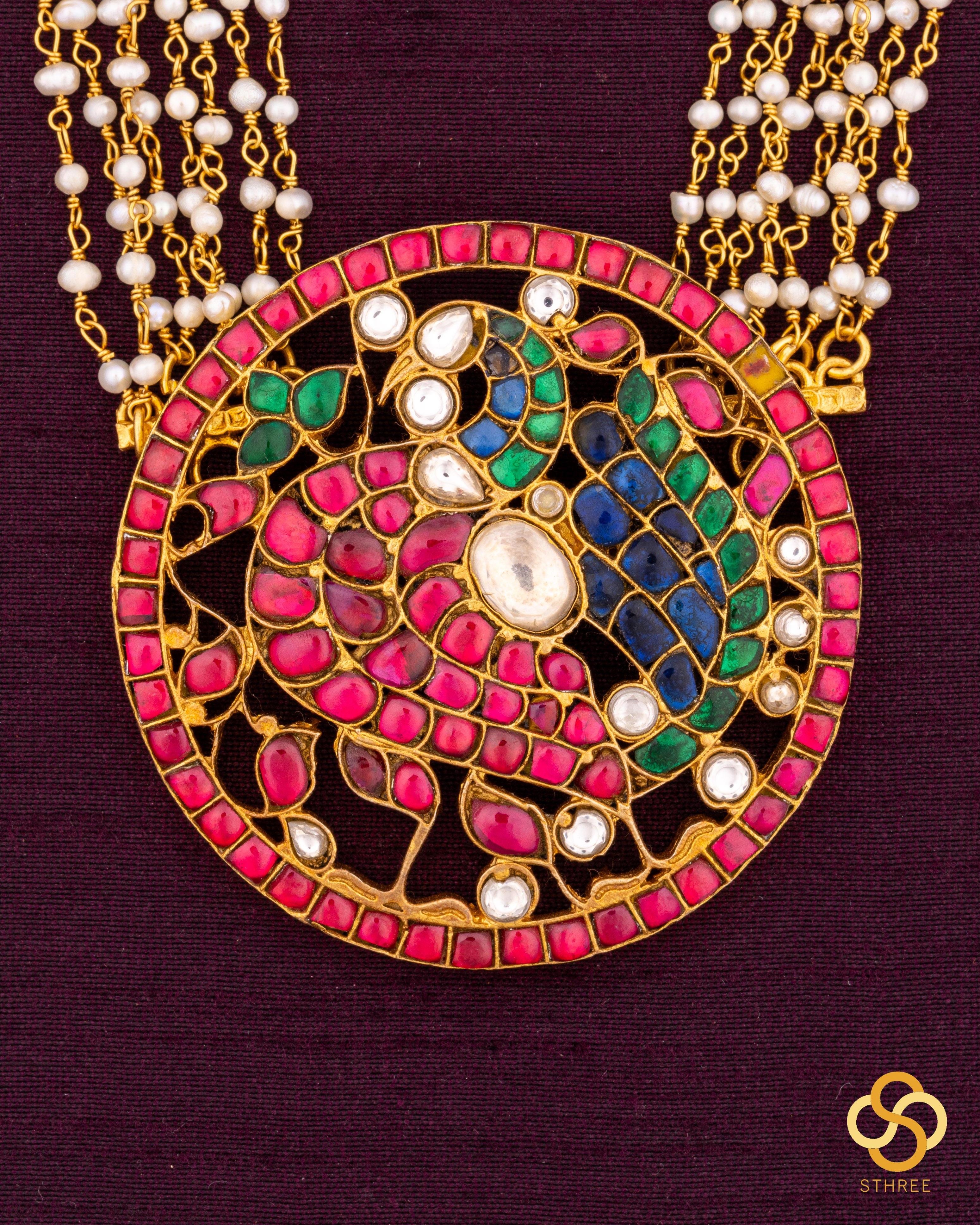 Rakkodi mayil necklace