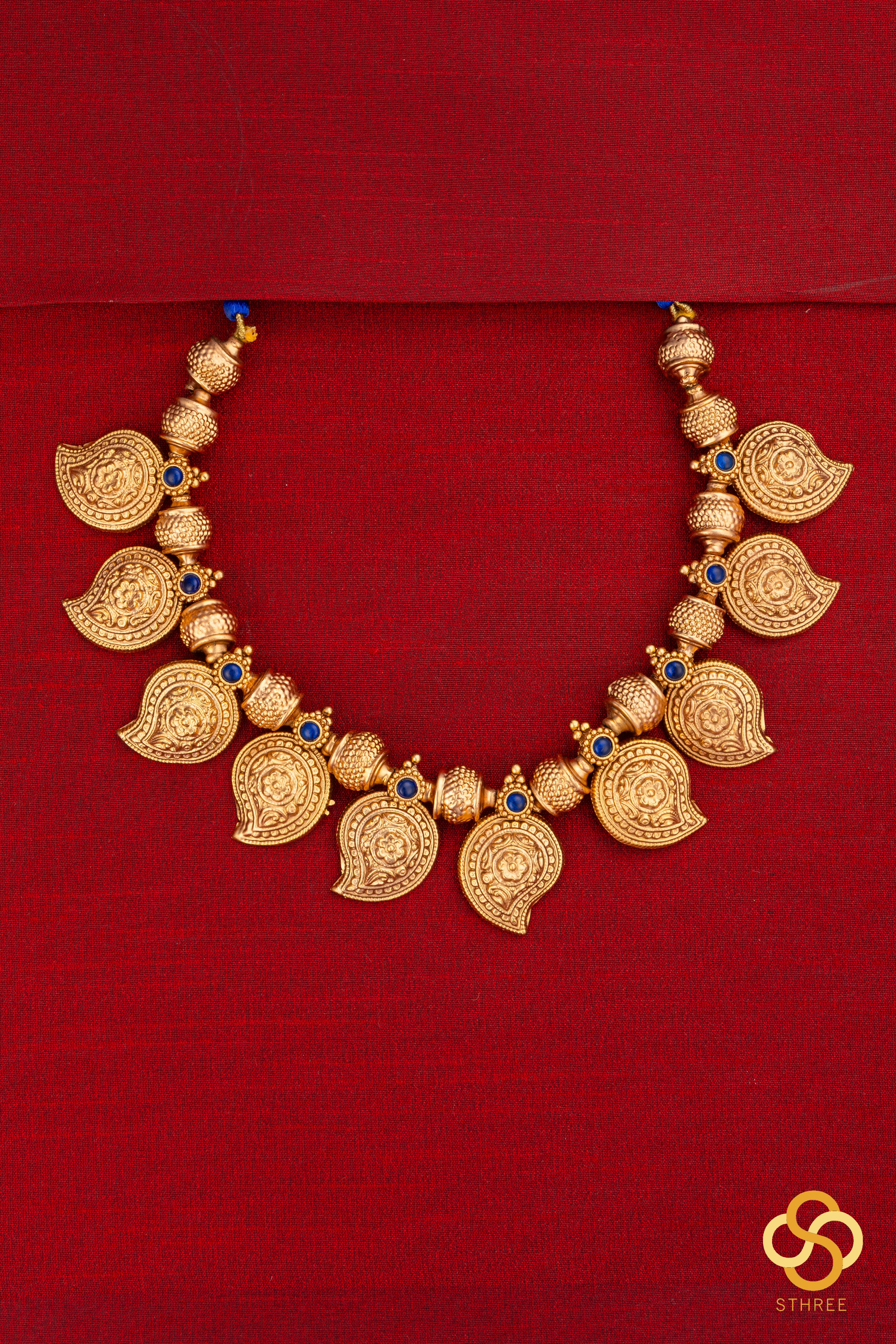 Manga malai - Gold and blue set