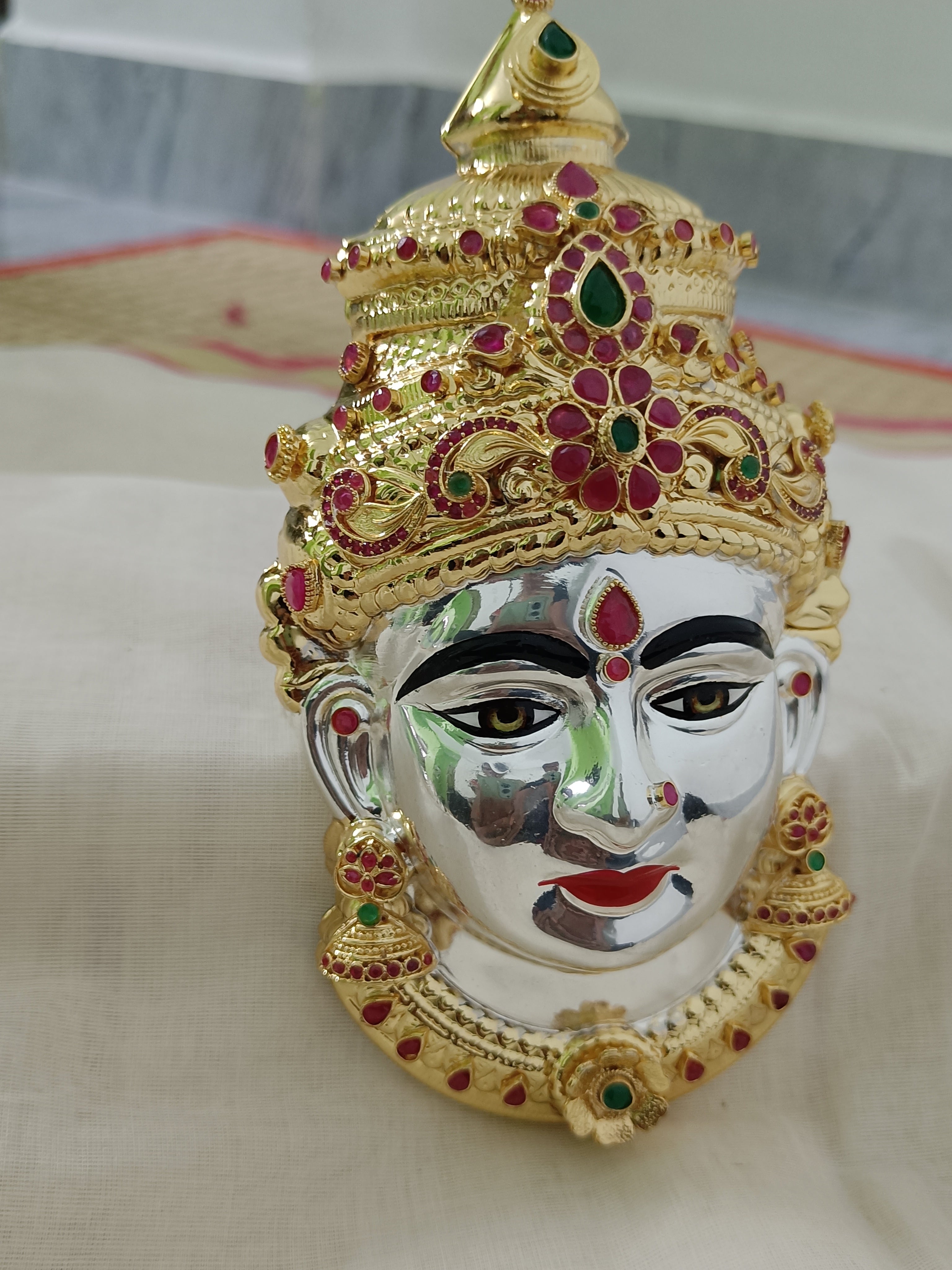 Varalakshmi Mugham - Silver and Gold