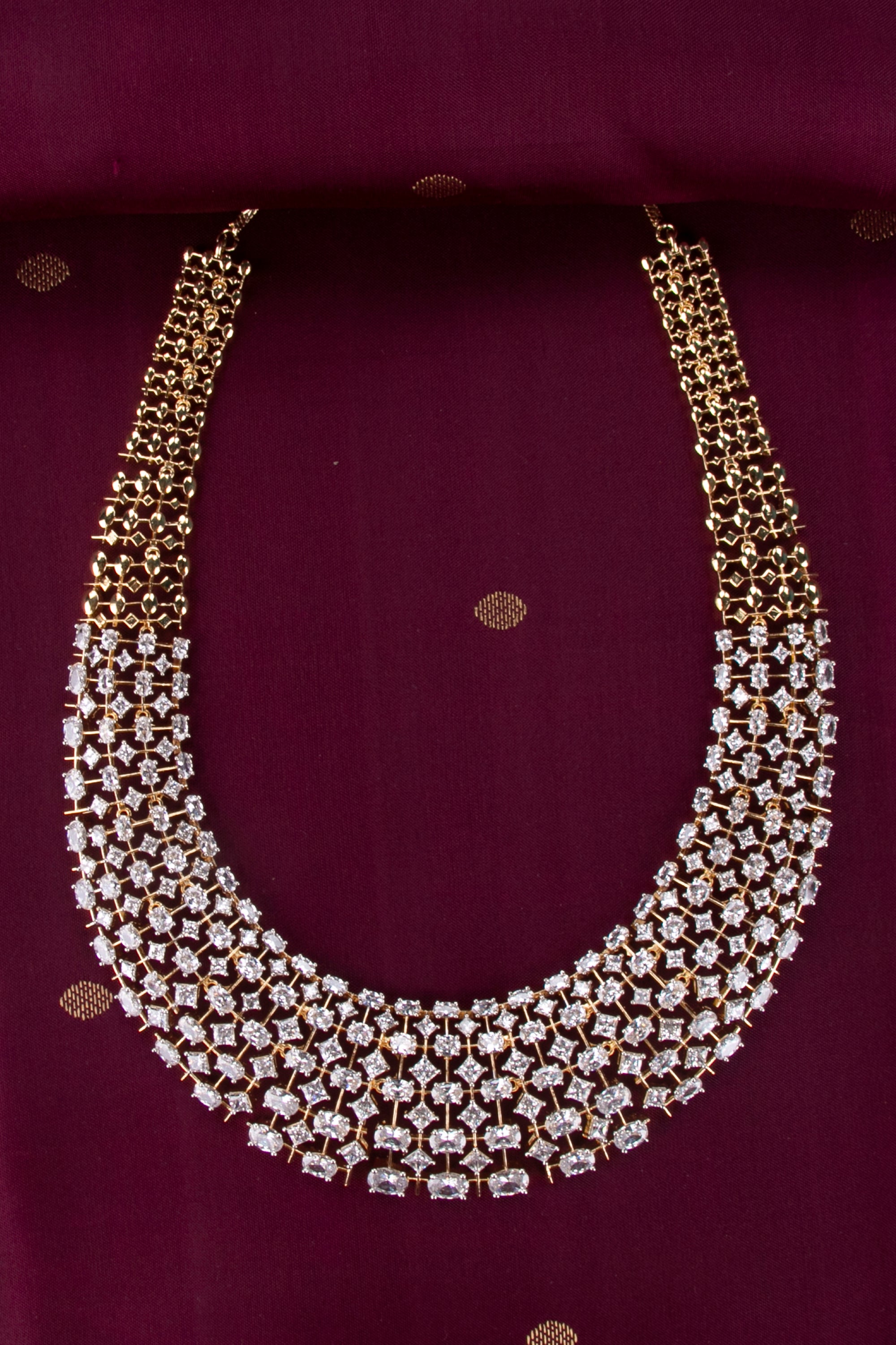 Diamond Pattern Haram - All white