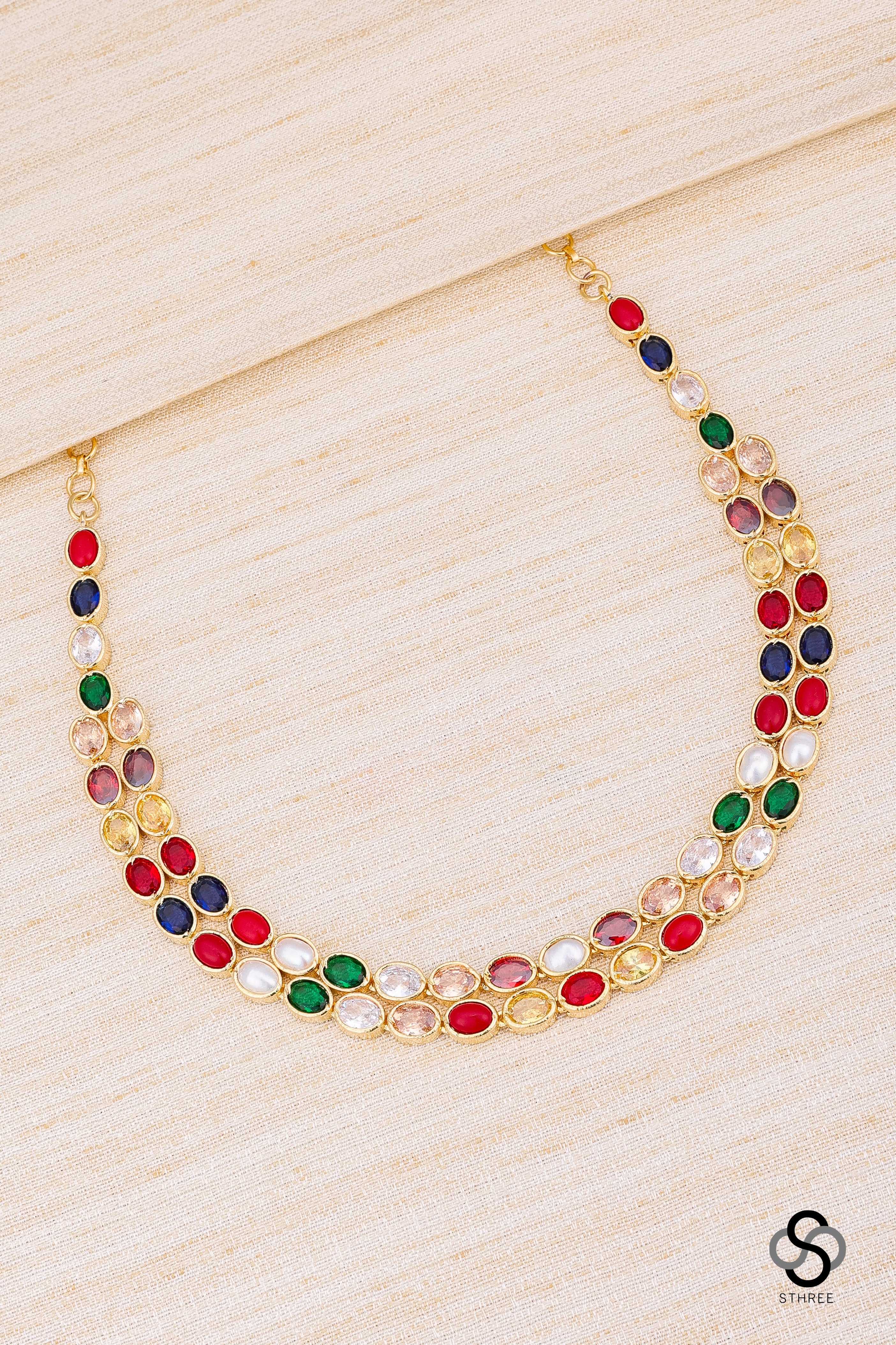 Two liner navarathna stones
