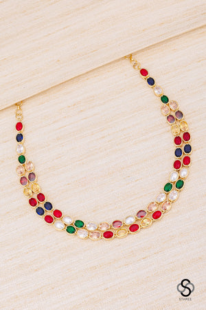 Two liner navarathna stones