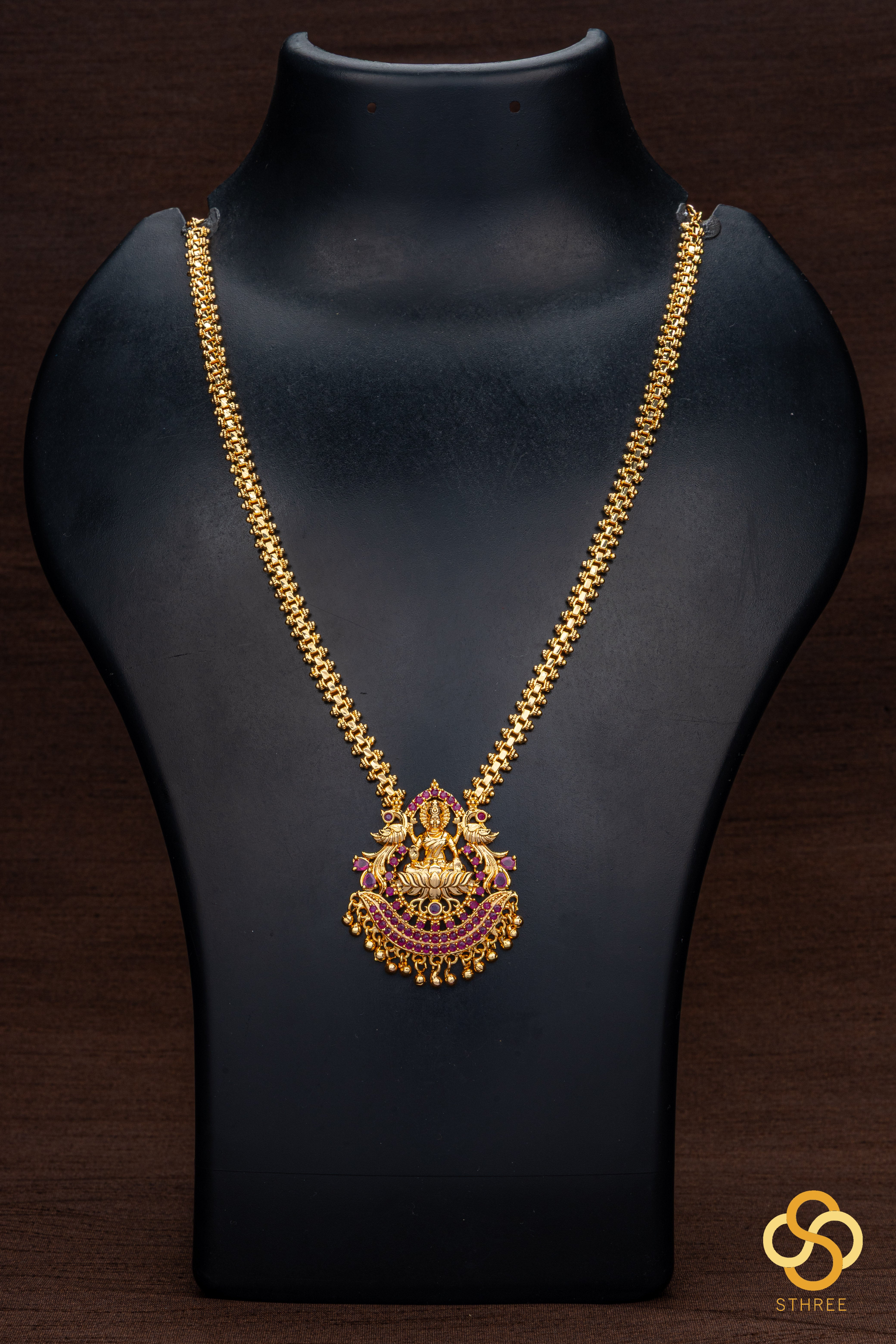 Lakshmi pendent neckpiece