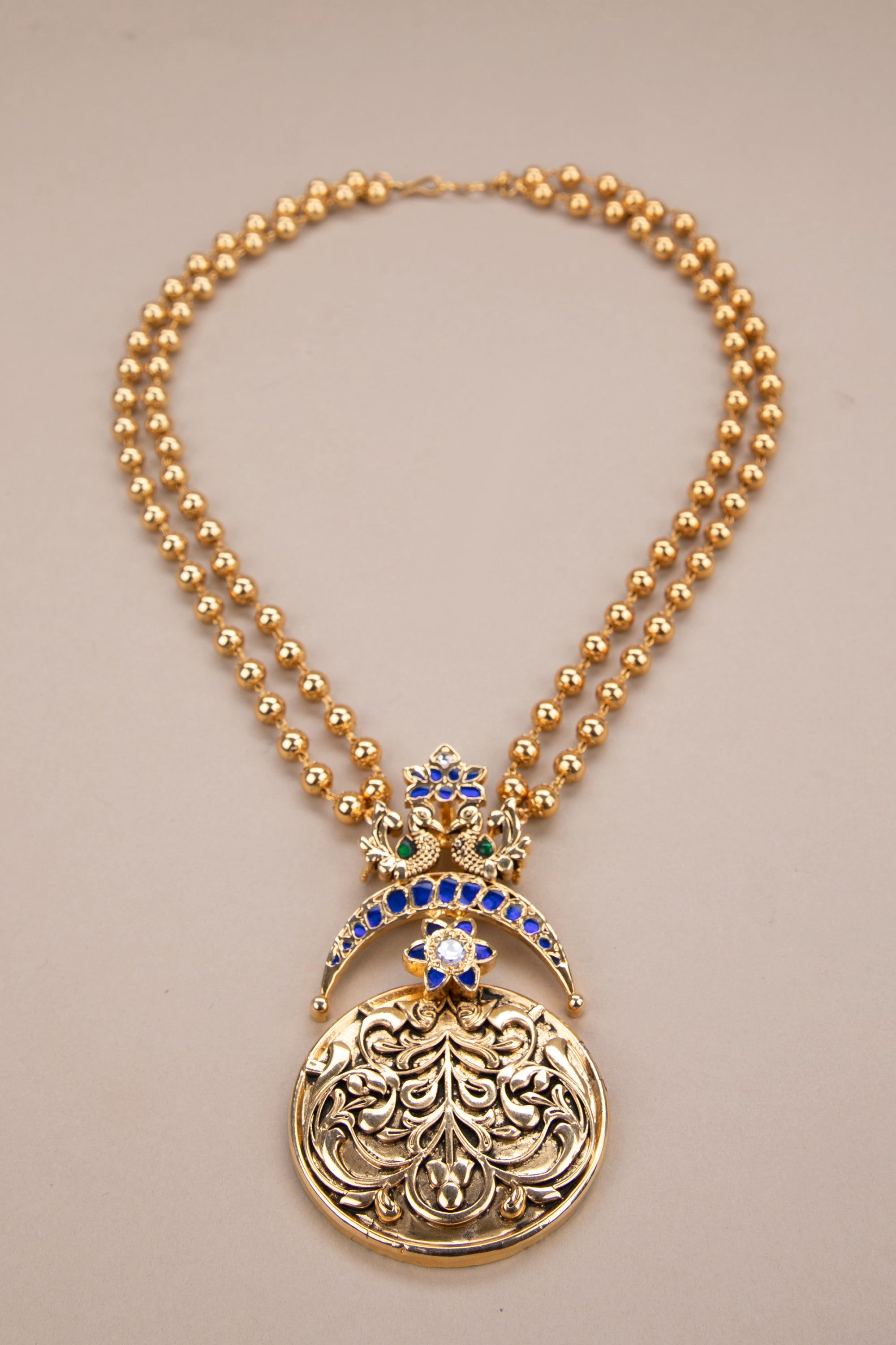 Fusion Necklace - Sapphire Blue