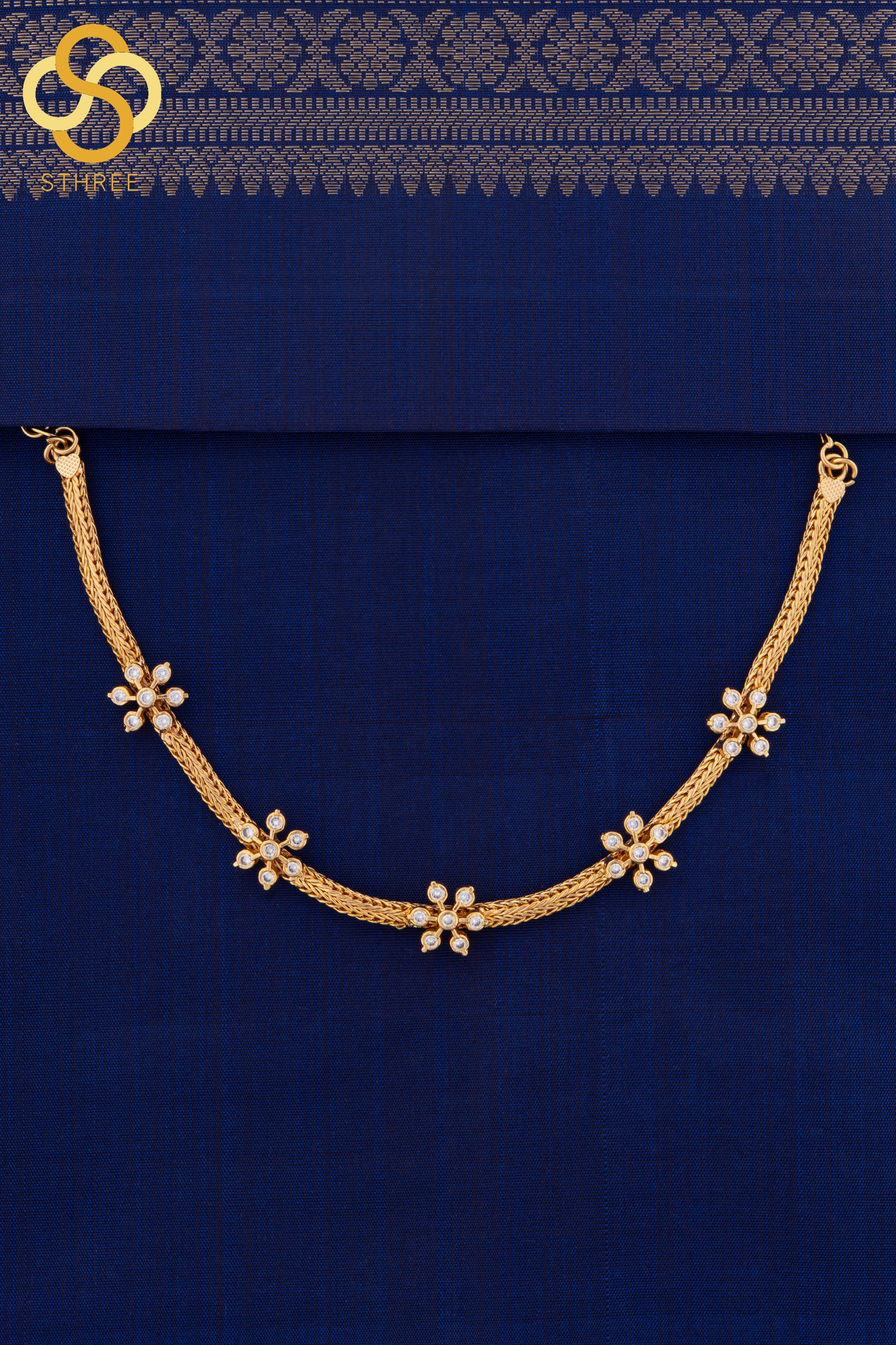 Aympon Seven Stone Diamond Choker