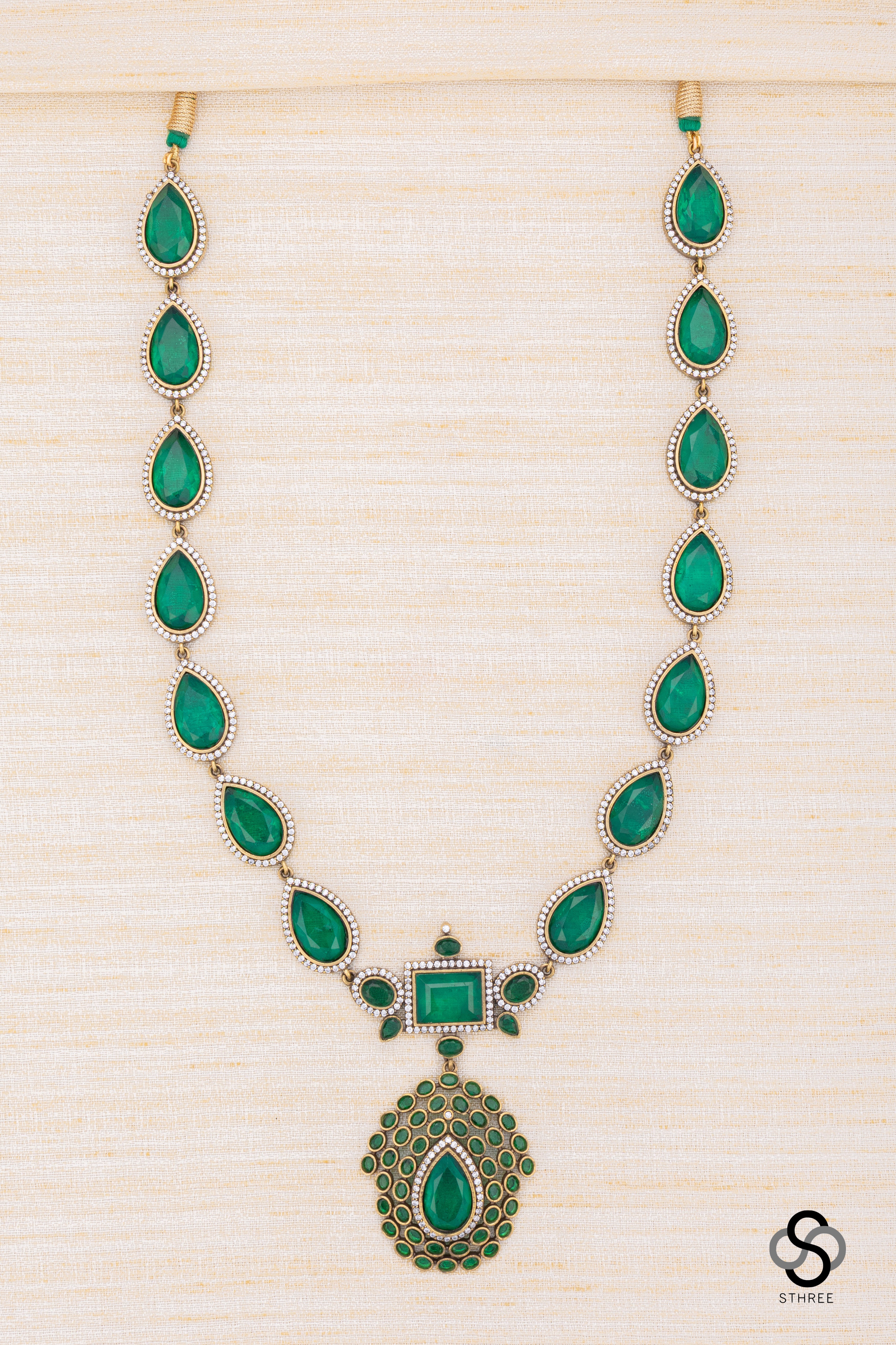 Jothika Haram - Emerald green