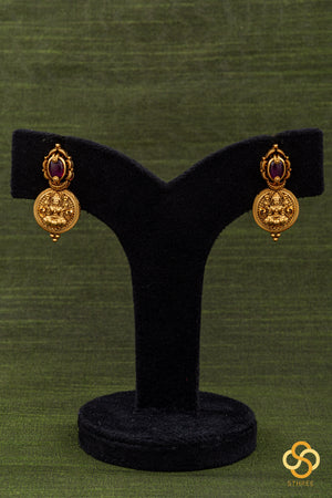 Lakshmi Kasumalai set with kempu stones