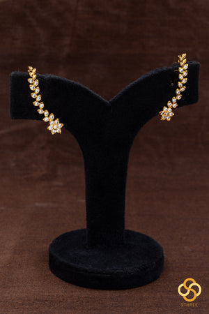 Aympon Ear Cuff - All white