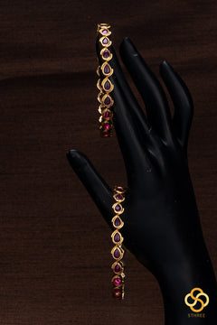 Thilagam Pattern - Ruby Pink