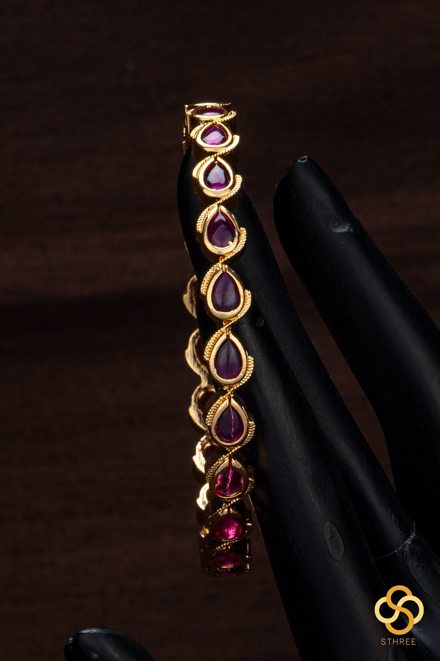 Thilagam Pattern - Ruby Pink