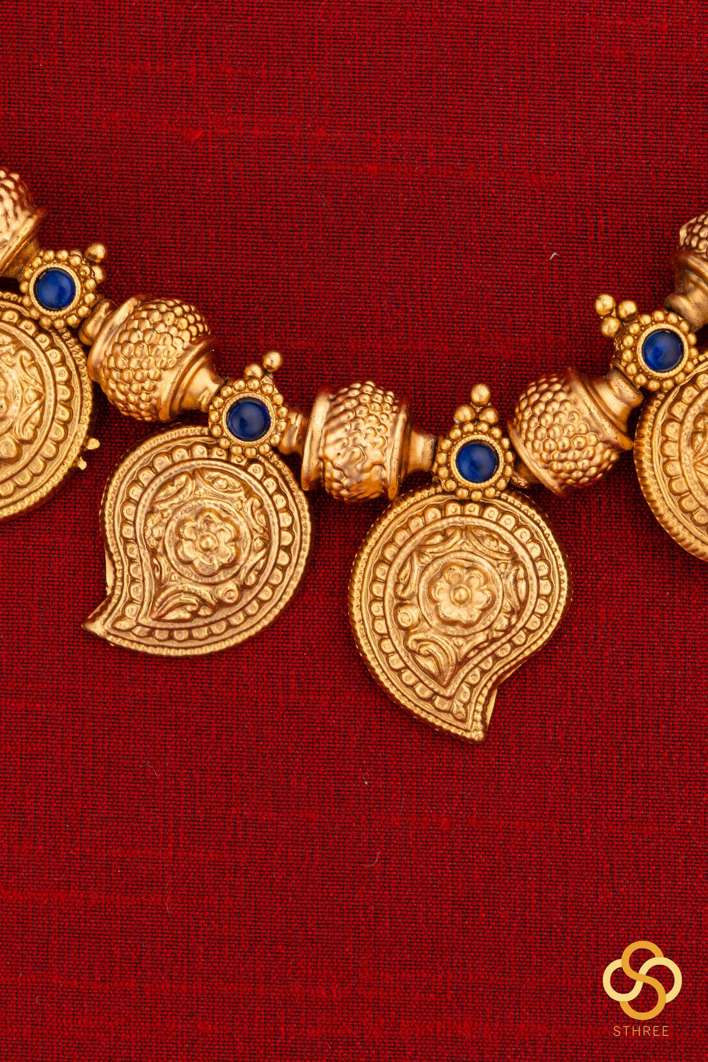 Manga malai - Gold and blue set