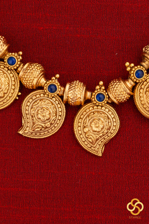 Manga malai - Gold and blue set