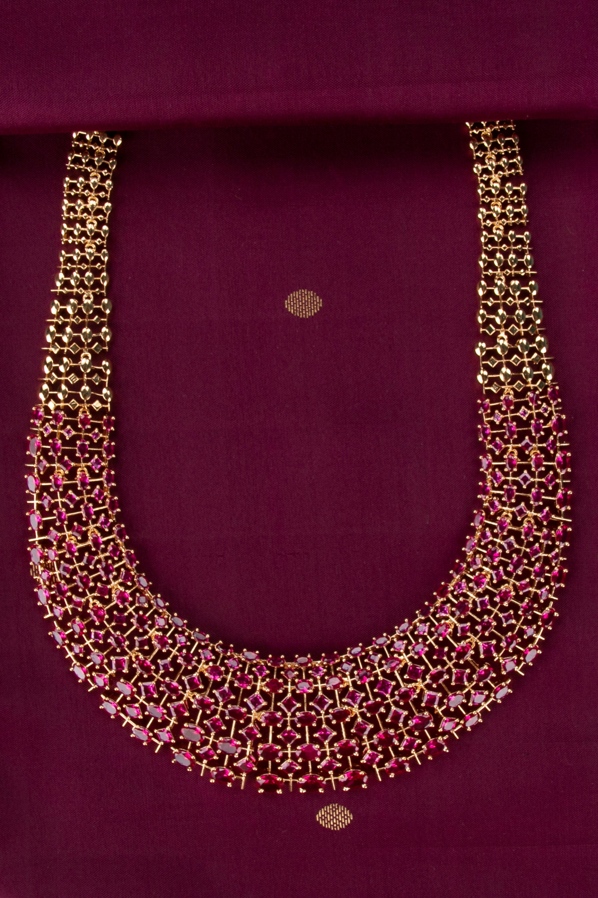 Diamond Pattern Haram - Kemp Red