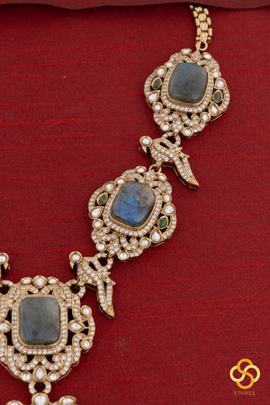 Emerald green and Kili haram set