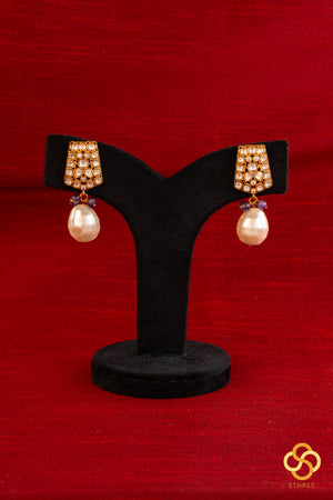 Amethyst  beads with a kundan pendant