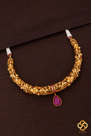 Hasli set - Ruby centerpiece