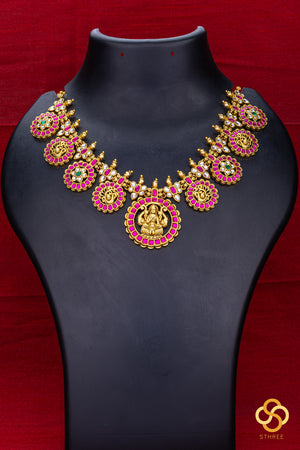 Lakshmi Bottumala set - Kemp red (small)