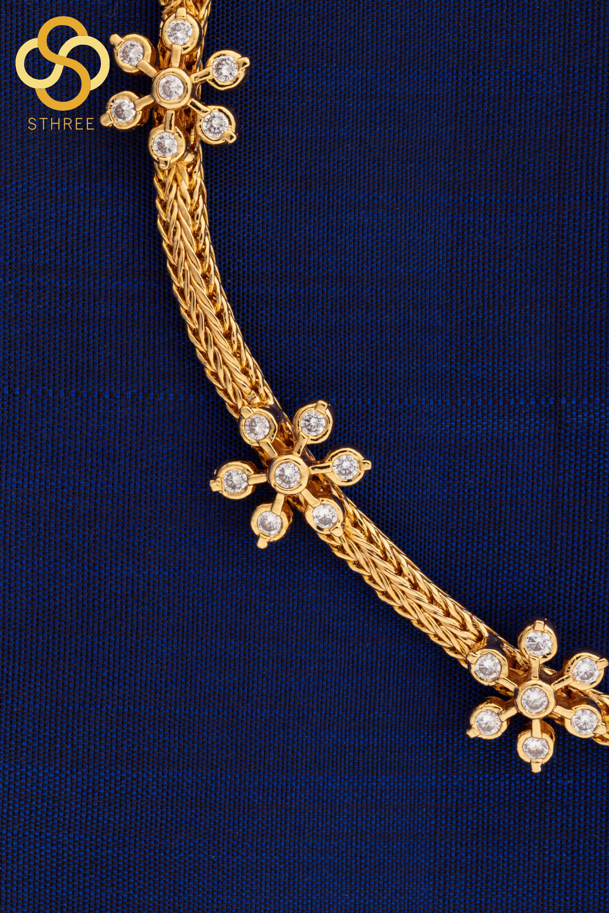 Aympon Seven Stone Diamond Choker